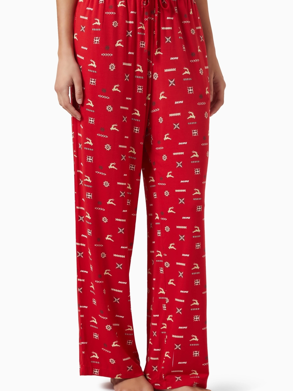 NWT SKIMS  Limited Edition Modal-blend Festive XS